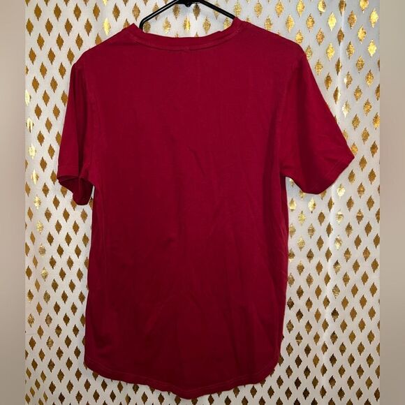 Lotuss classic red t shirt with zippers size S - Picture 4 of 4
